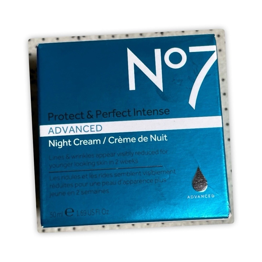 No7 Protect & Perfect Intense Advanced Night‎ Cream, 1.69 US FL. OZ.